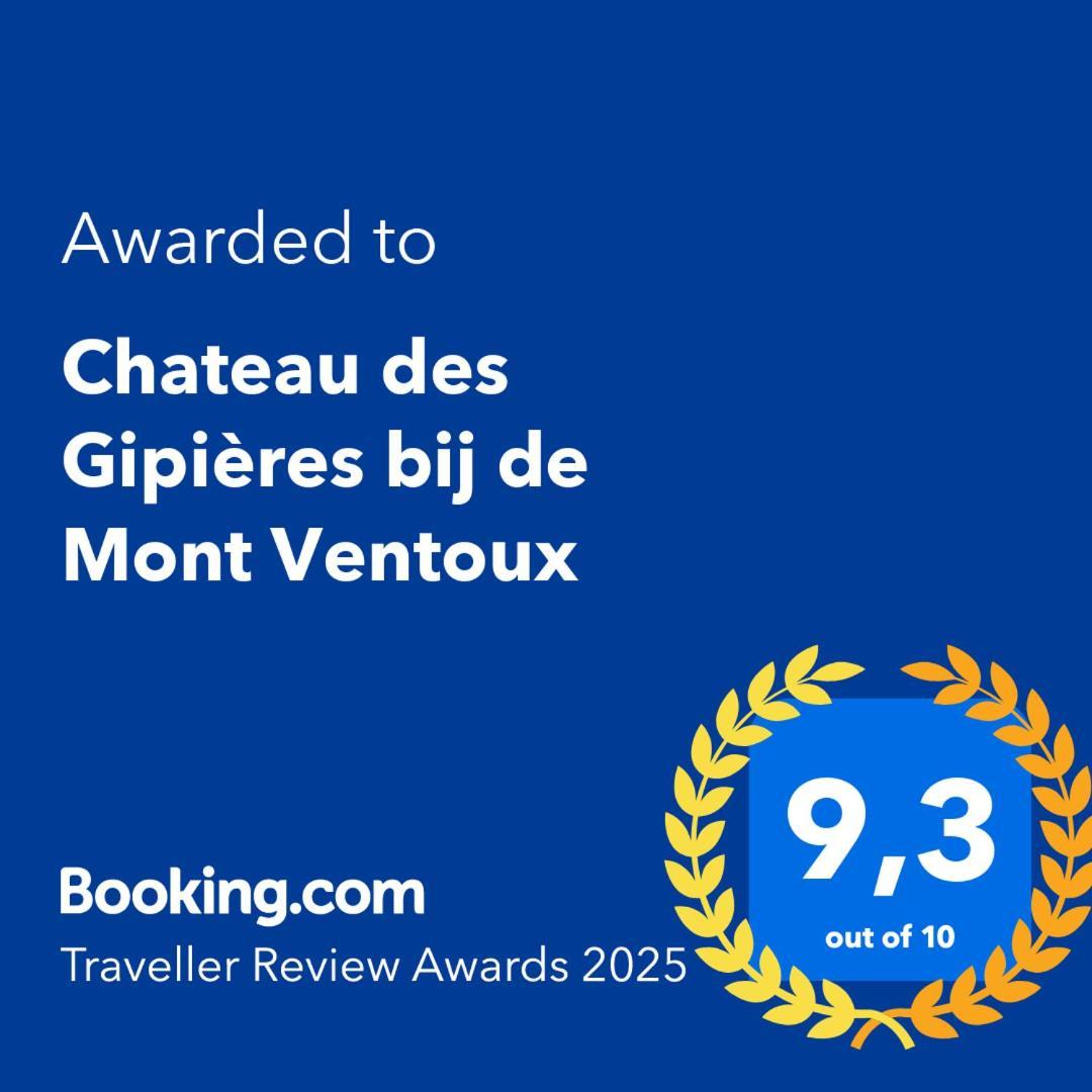 Chateau Des Gipieres Bij De Mont Ventoux モンブリュン・レ・バン エクステリア 写真